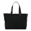 Nylon Medium Travel Tote Black