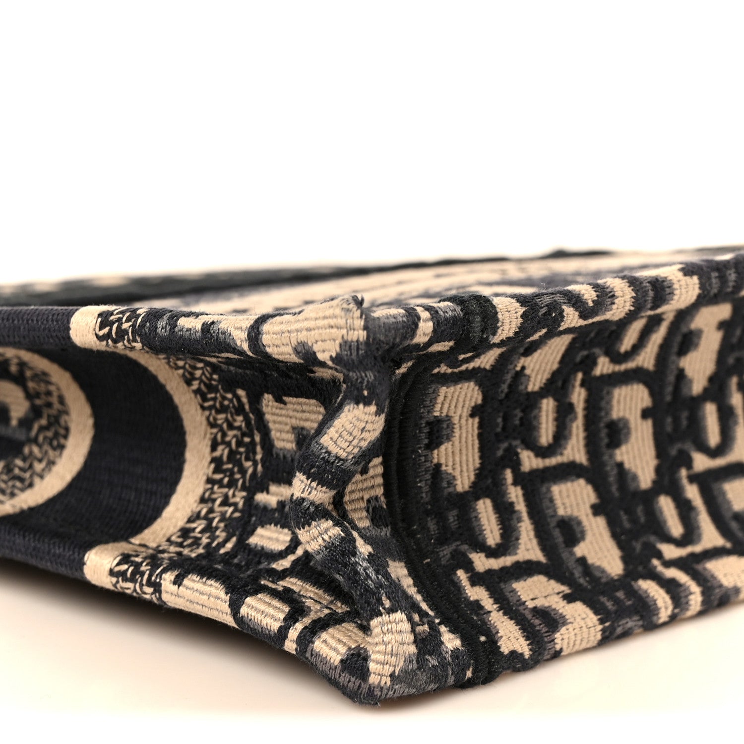 Oblique Mini Book Tote Blue Multicolor