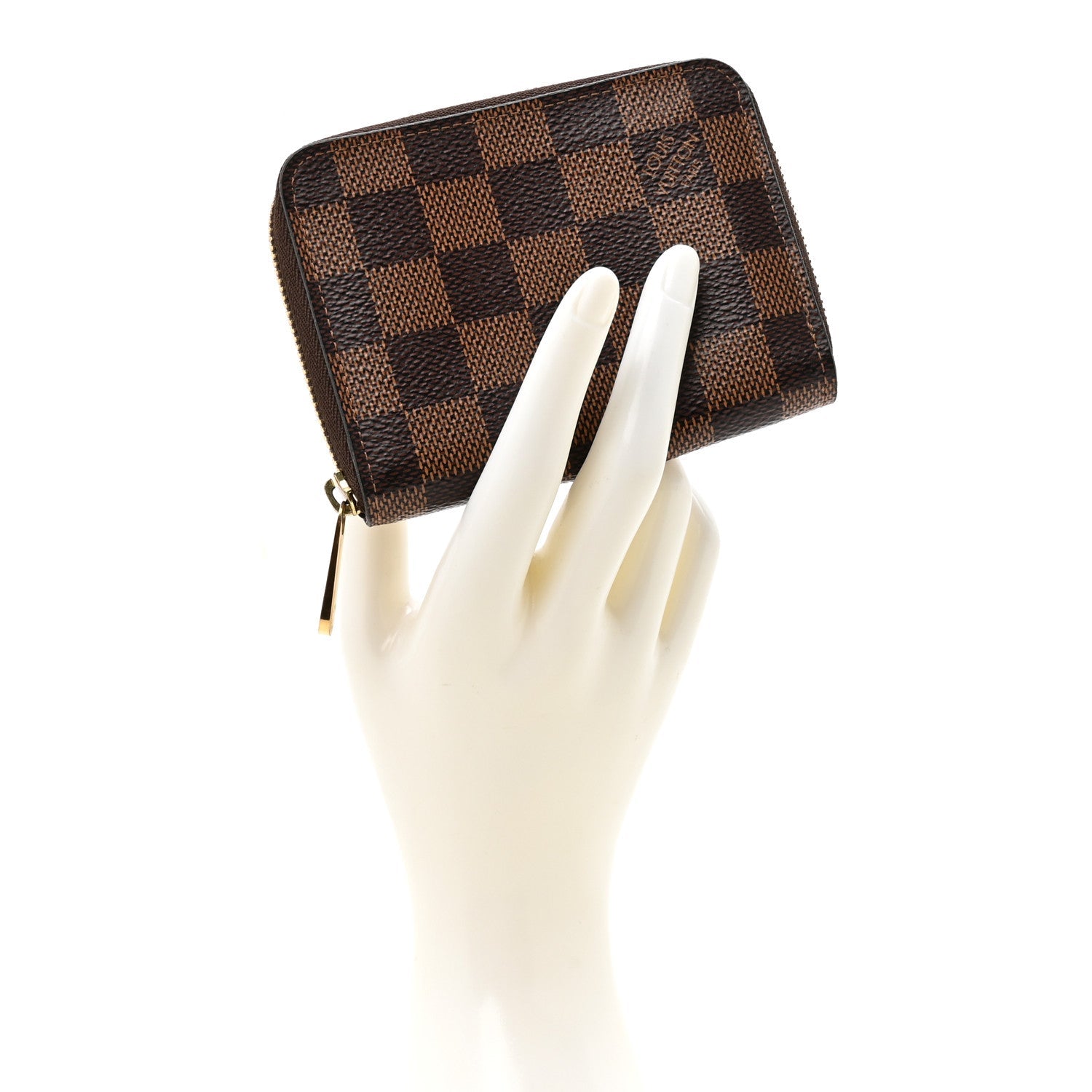 Damier Ebene Zippy Coin Purse