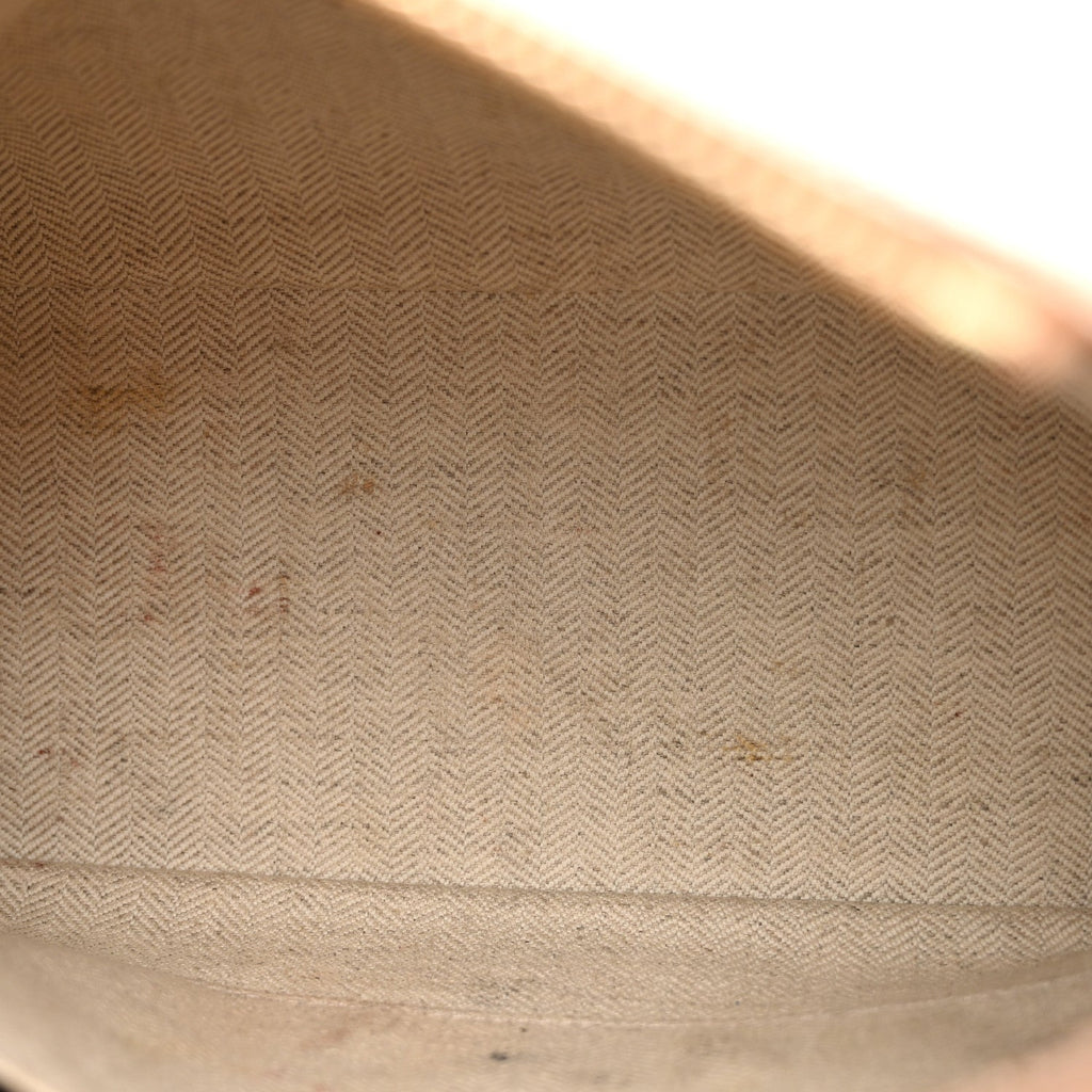 Grained Calfskin Small Puzzle Edge Bag Toffee