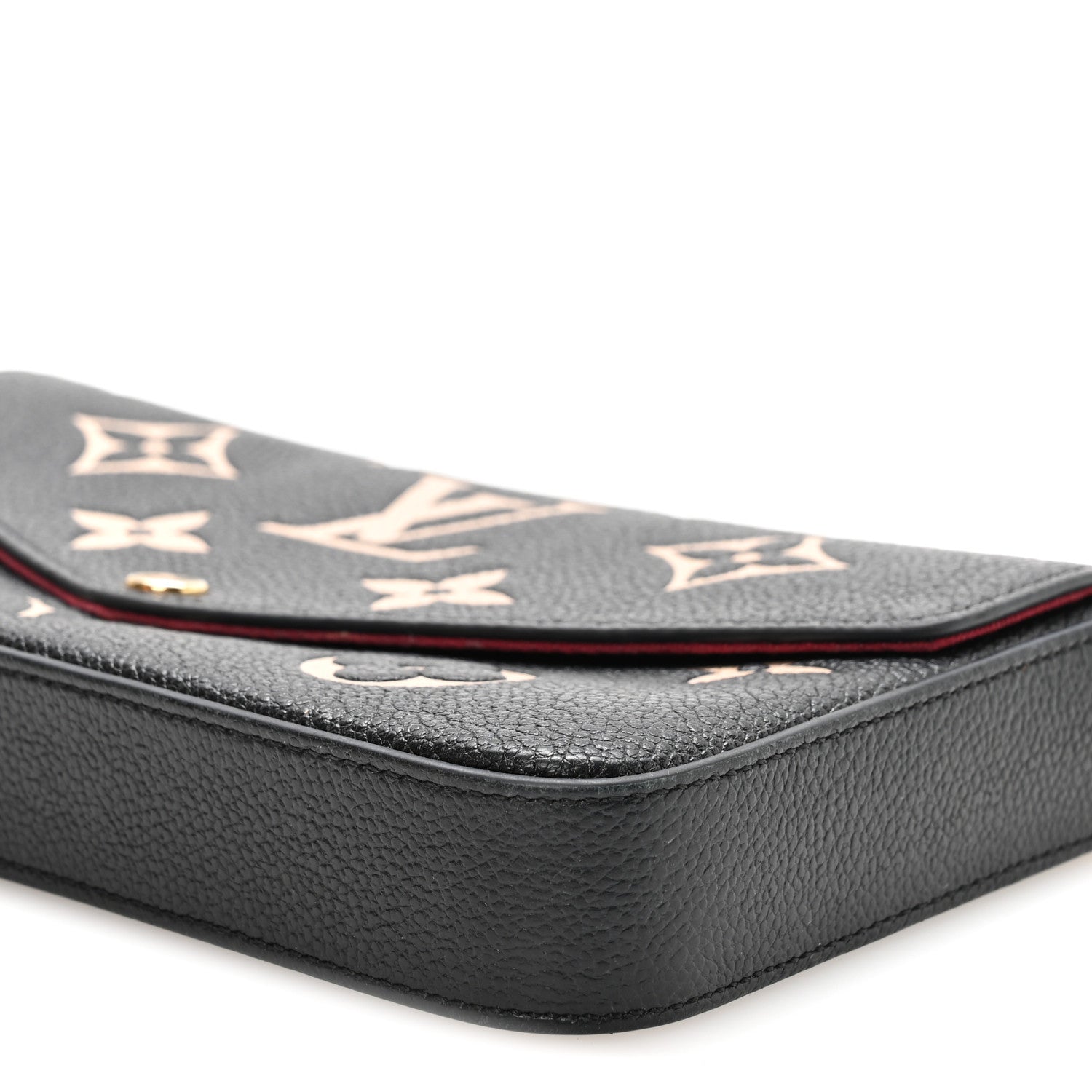 Empreinte Monogram Giant Felicie Pochette Black Beige