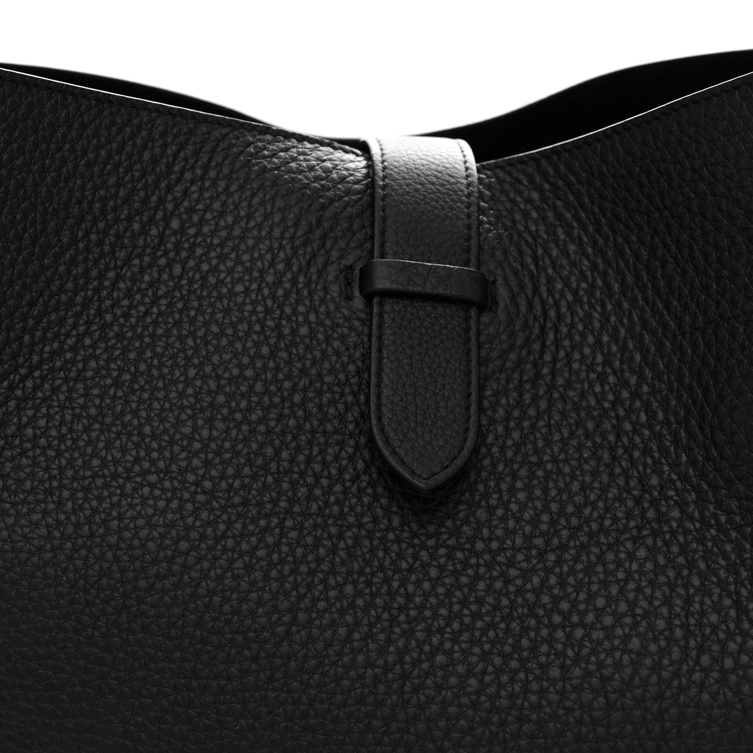 Grained Calfskin Blake Hobo Black