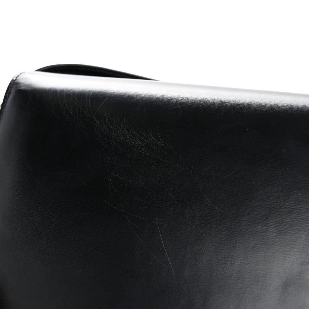Shiny Calfskin Medium Triomphe Black