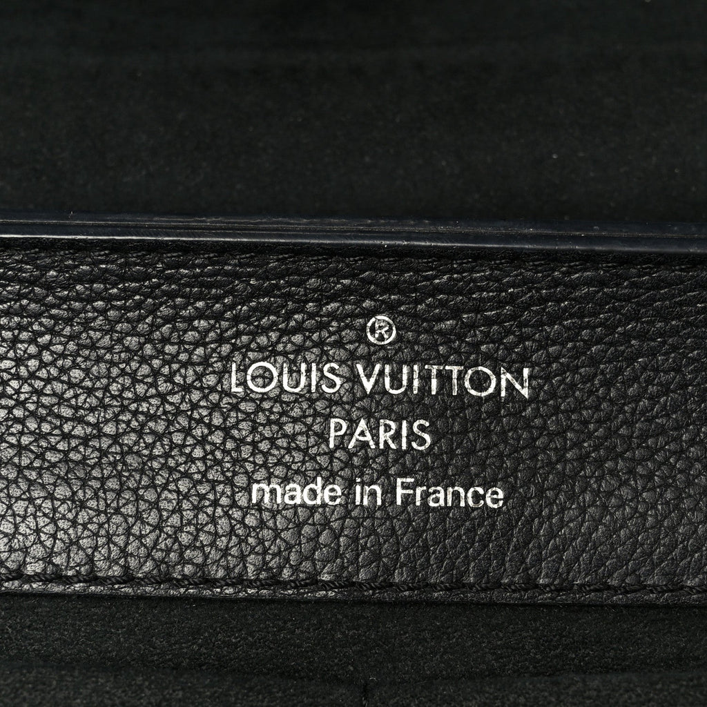 Soft Calfskin My Lockme Top Handle Black