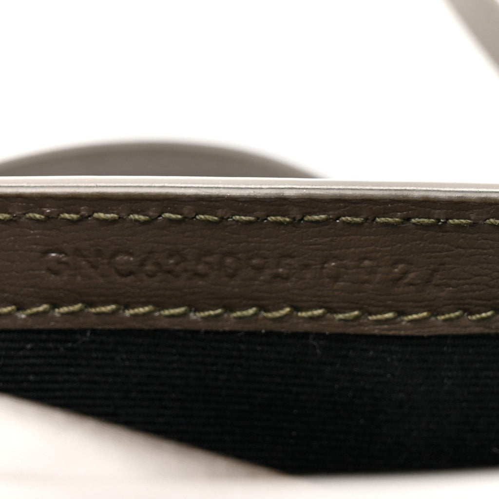 Smooth Calfskin Monogram Phone Holder Crossbody Light Musk