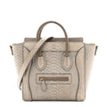 Snakeskin Nano Luggage Grey