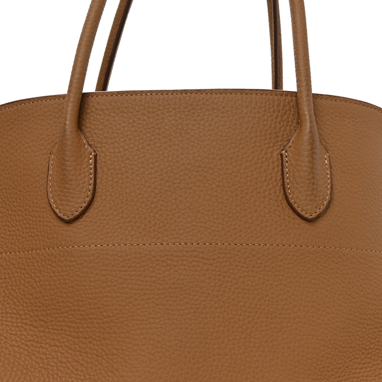 Matte Grained Calfskin EW Margaux Rubber