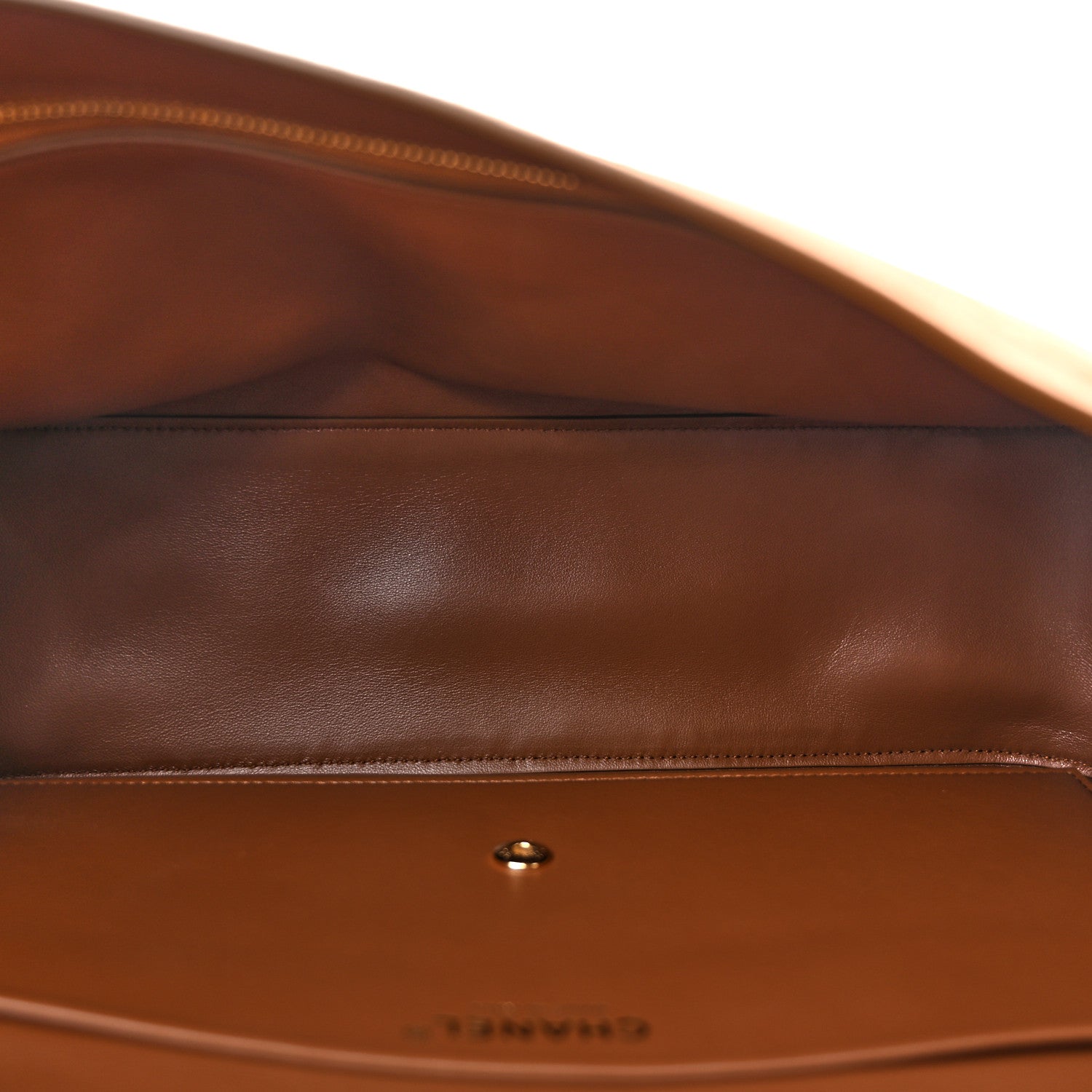 Suede Calfskin Small Souplissimo Maxi Flap Camel