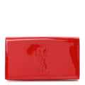 Patent Monogram Large Belle De Jour Clutch Red