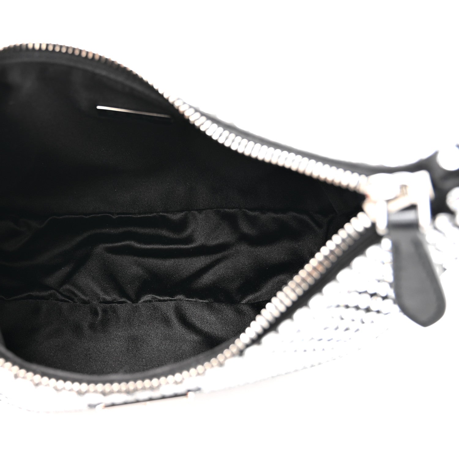 Satin Crystal Re-Edition 2005 Shoulder Bag Cristal