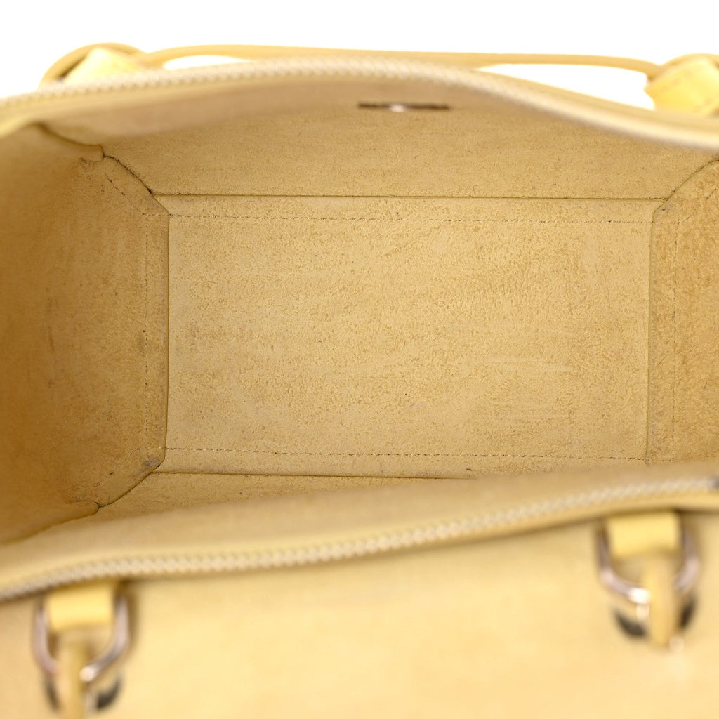 Grained Calfskin Nano Belt Bag Bergamote