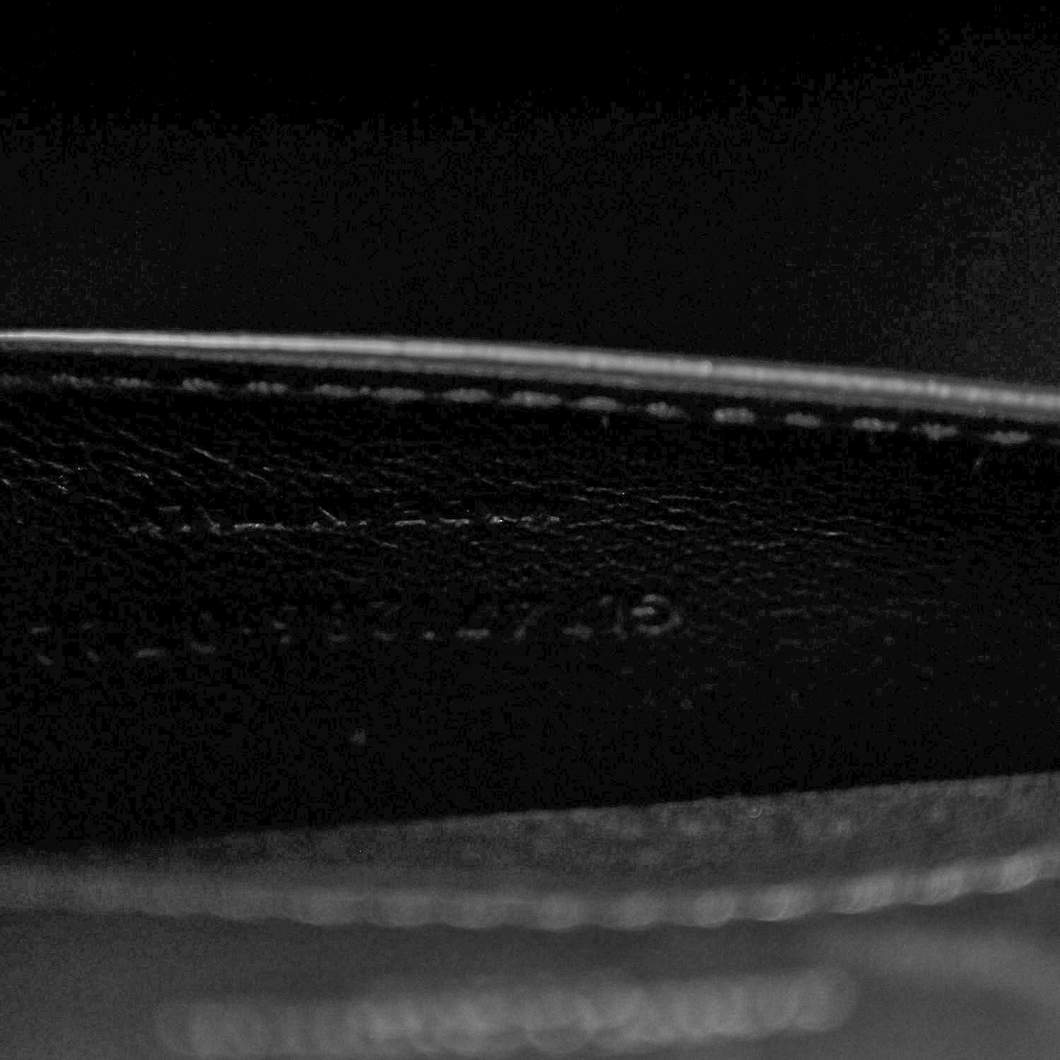 Velvet Crystal Studded Monogram Small Kate Satchel Black