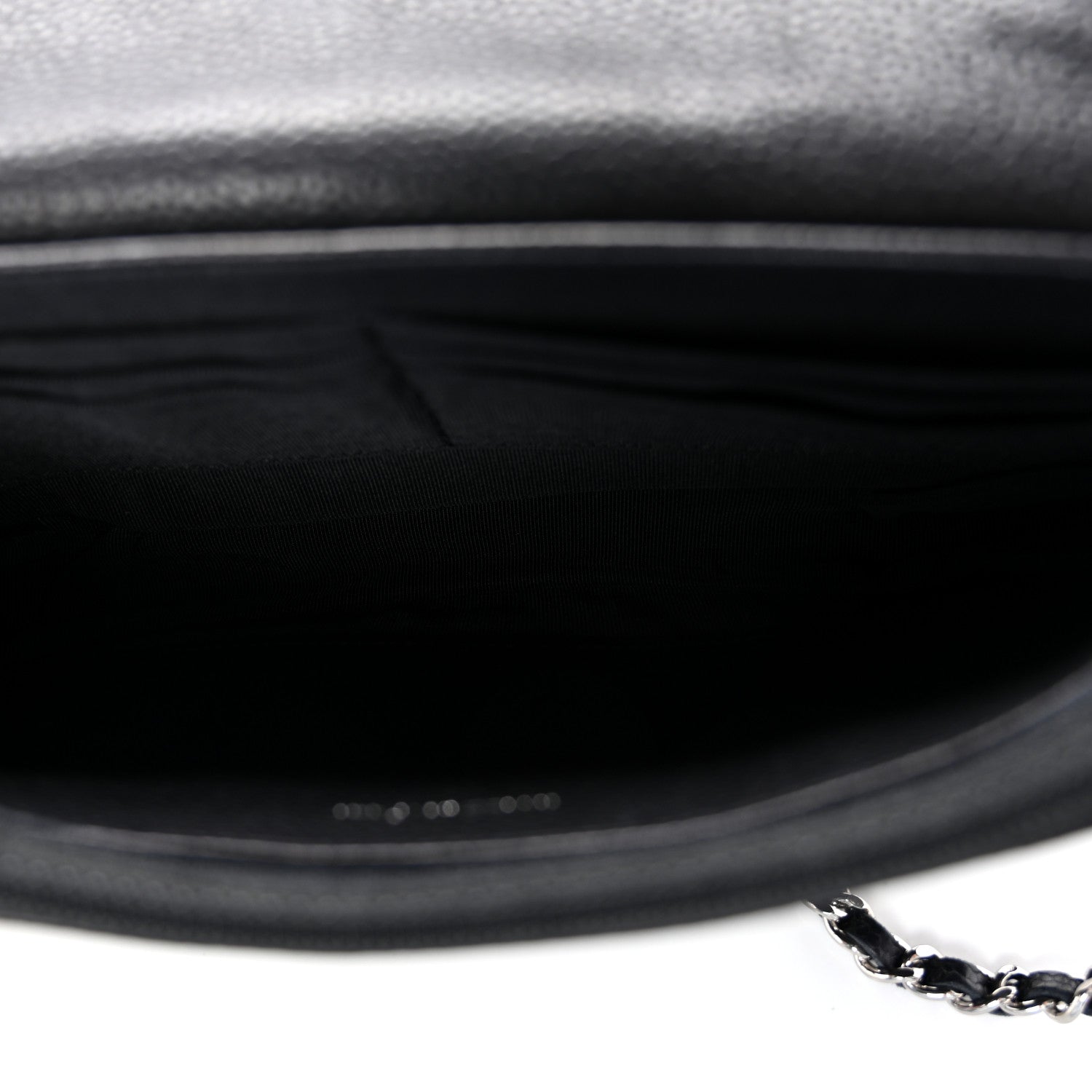Caviar Half Moon Wallet On Chain WOC Black