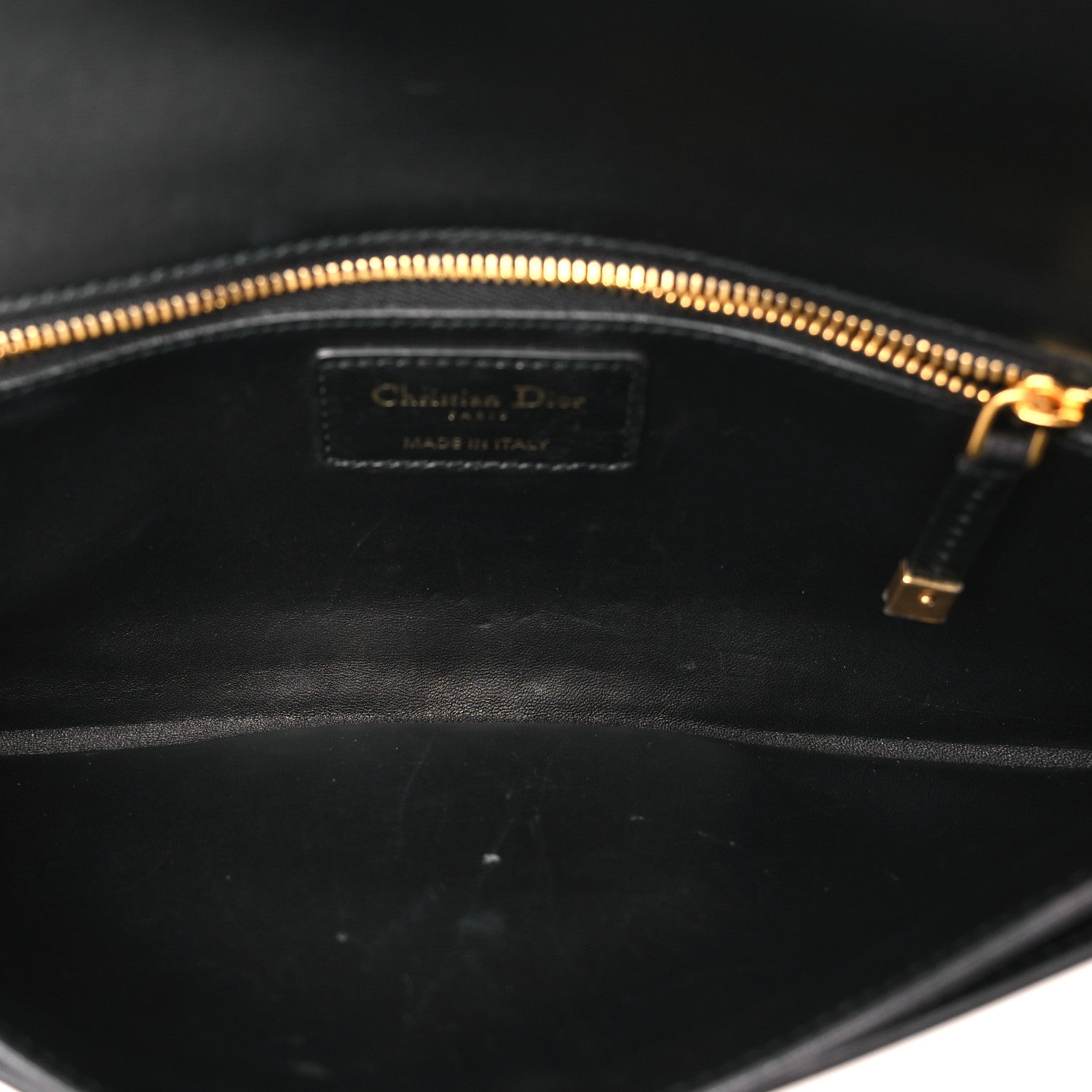 Calfskin 30 Montaigne Chain Pouch Black