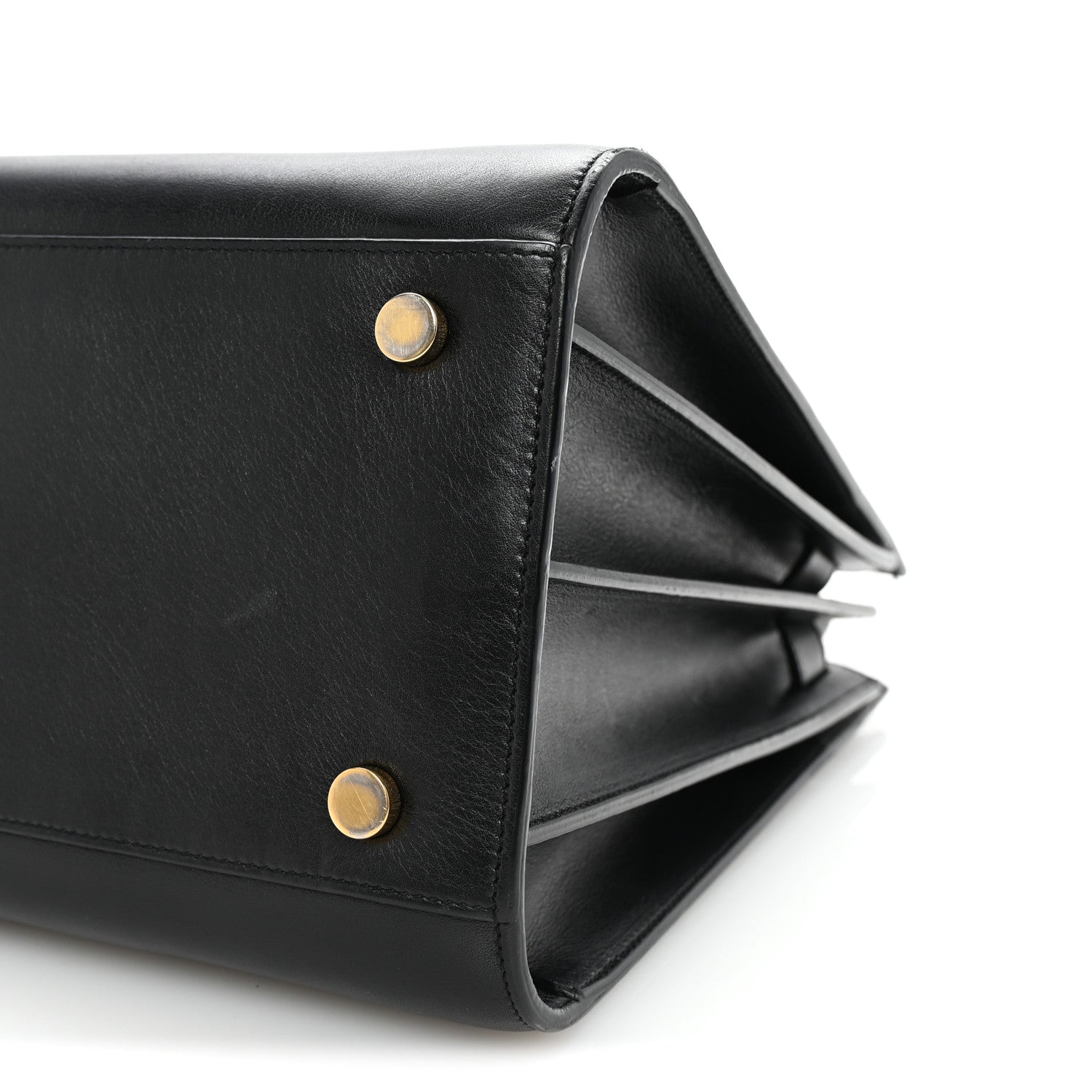 Calfskin Small Sac De Jour Black Black