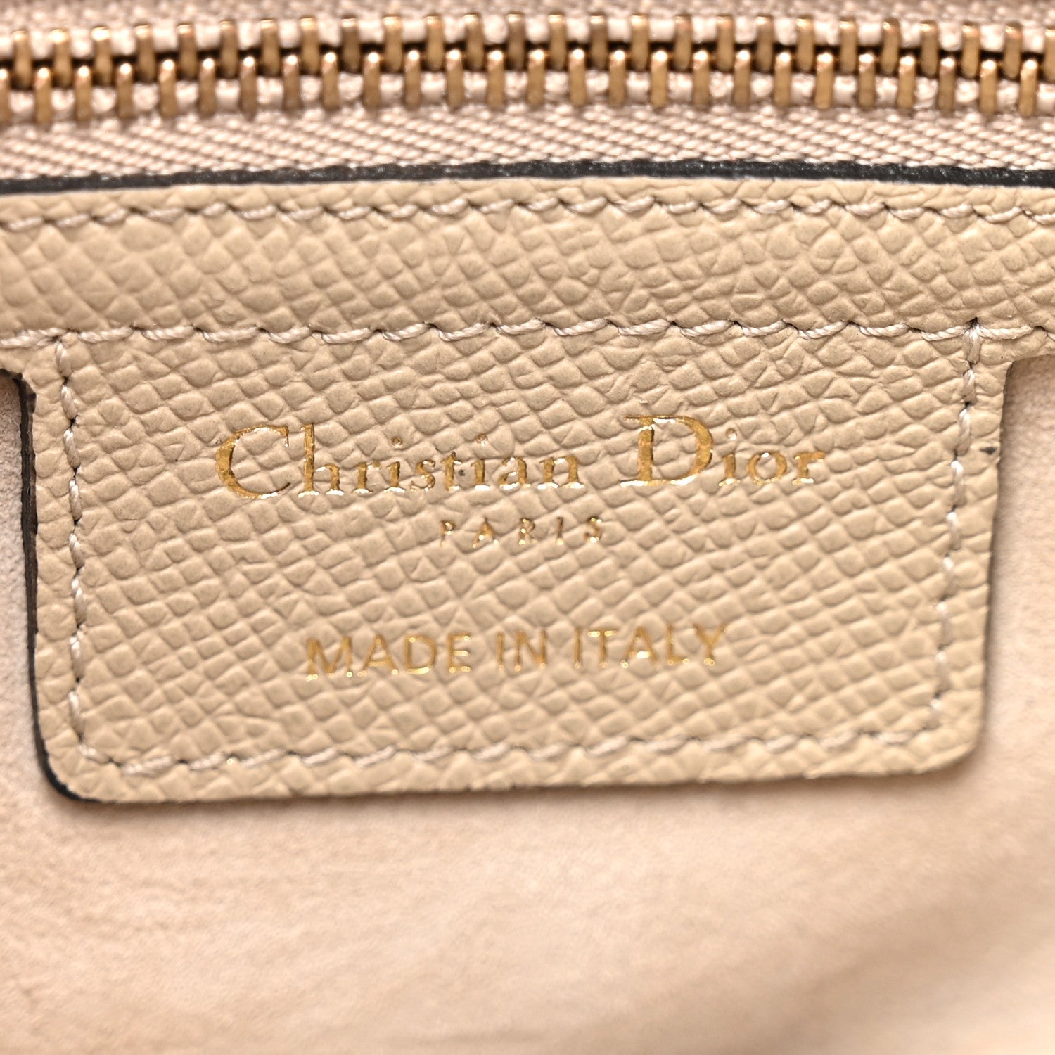 Grained Calfskin Saddle Bag With Strap Sable