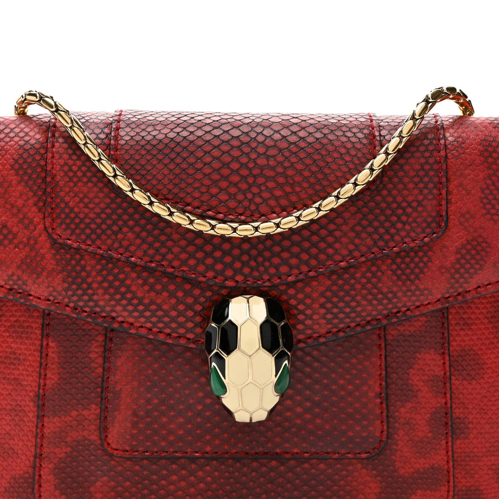 Karung Serpenti Forever Crossbody Red