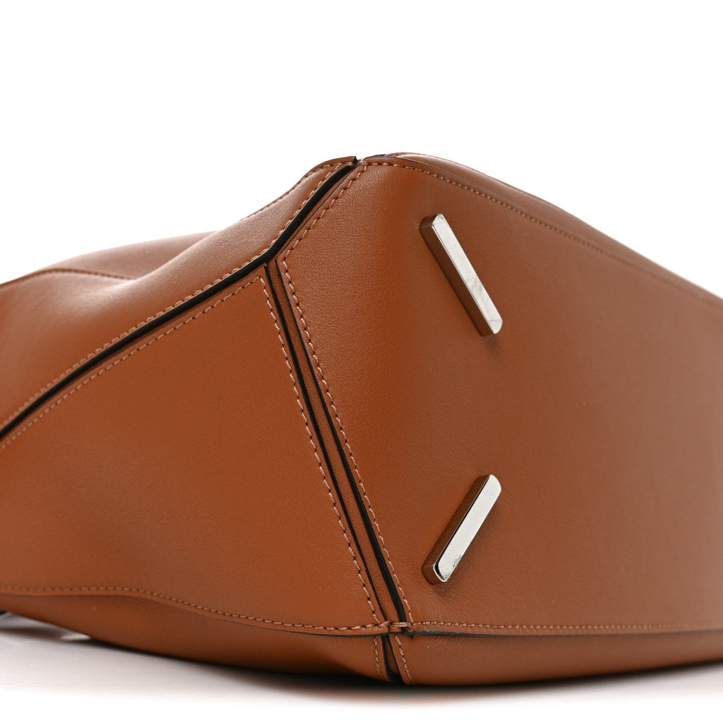 Calfskin Medium Puzzle Bag Tan