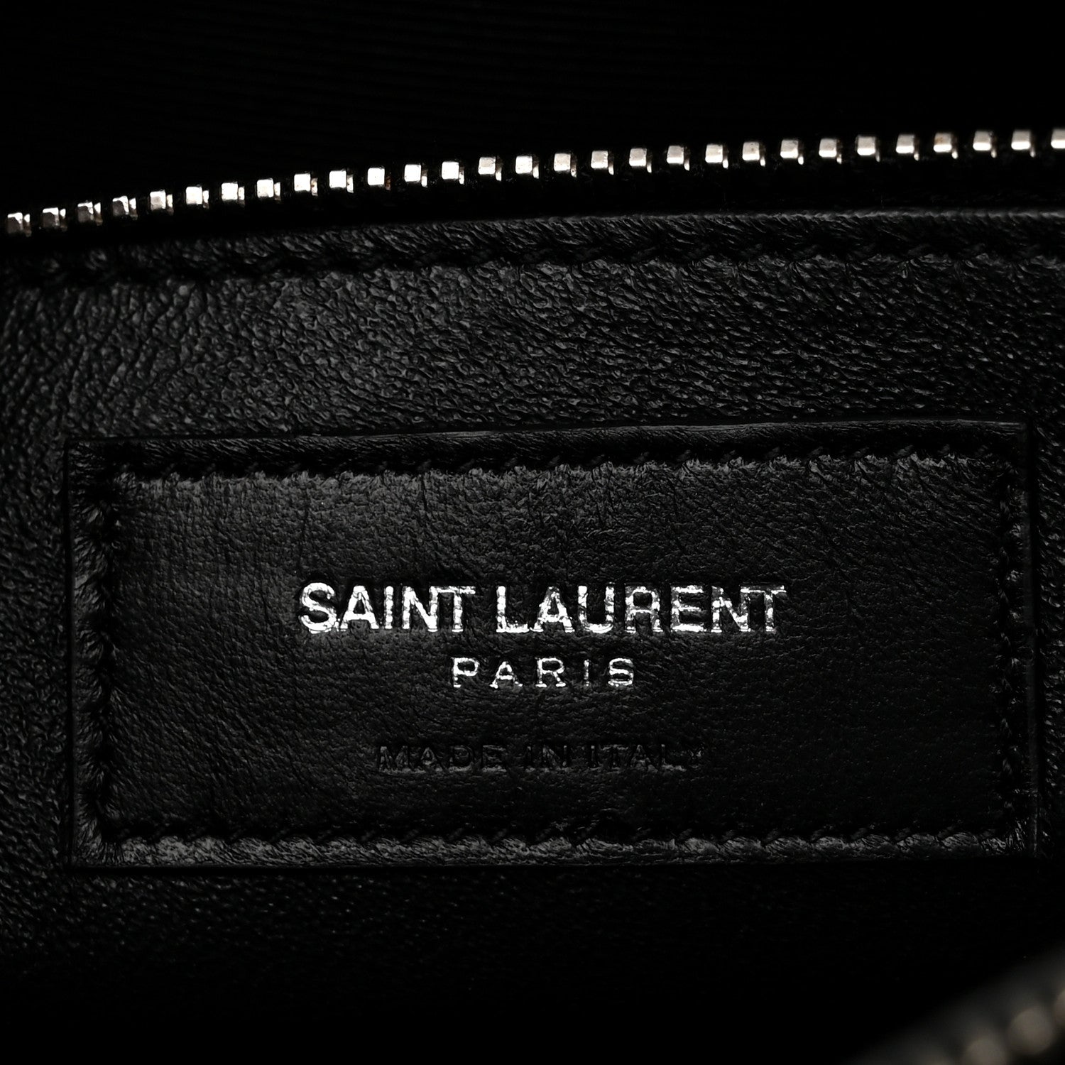 Calfskin Crocodile Embossed Small Sac de Jour Black