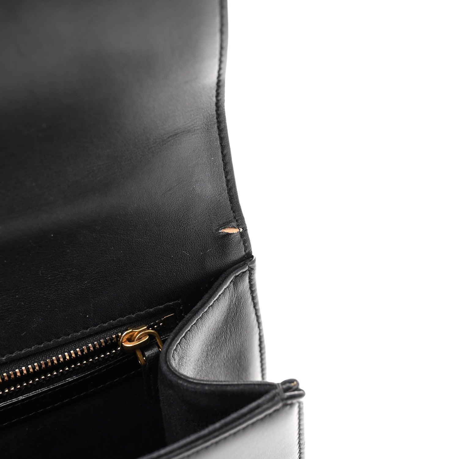 Lambskin Studded Medium Diorama Flap Bag Black