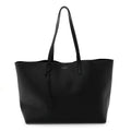 Calfskin Large Shopping Tote Black