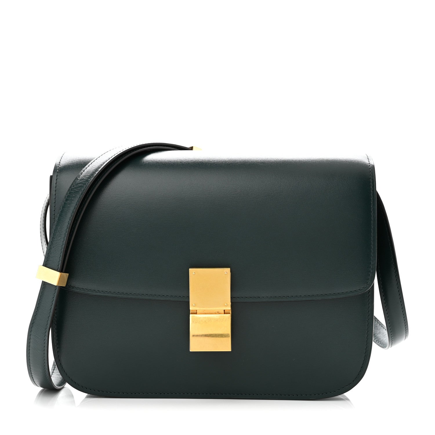 Box Calfskin Classic Box Medium Flap Bag Amazone