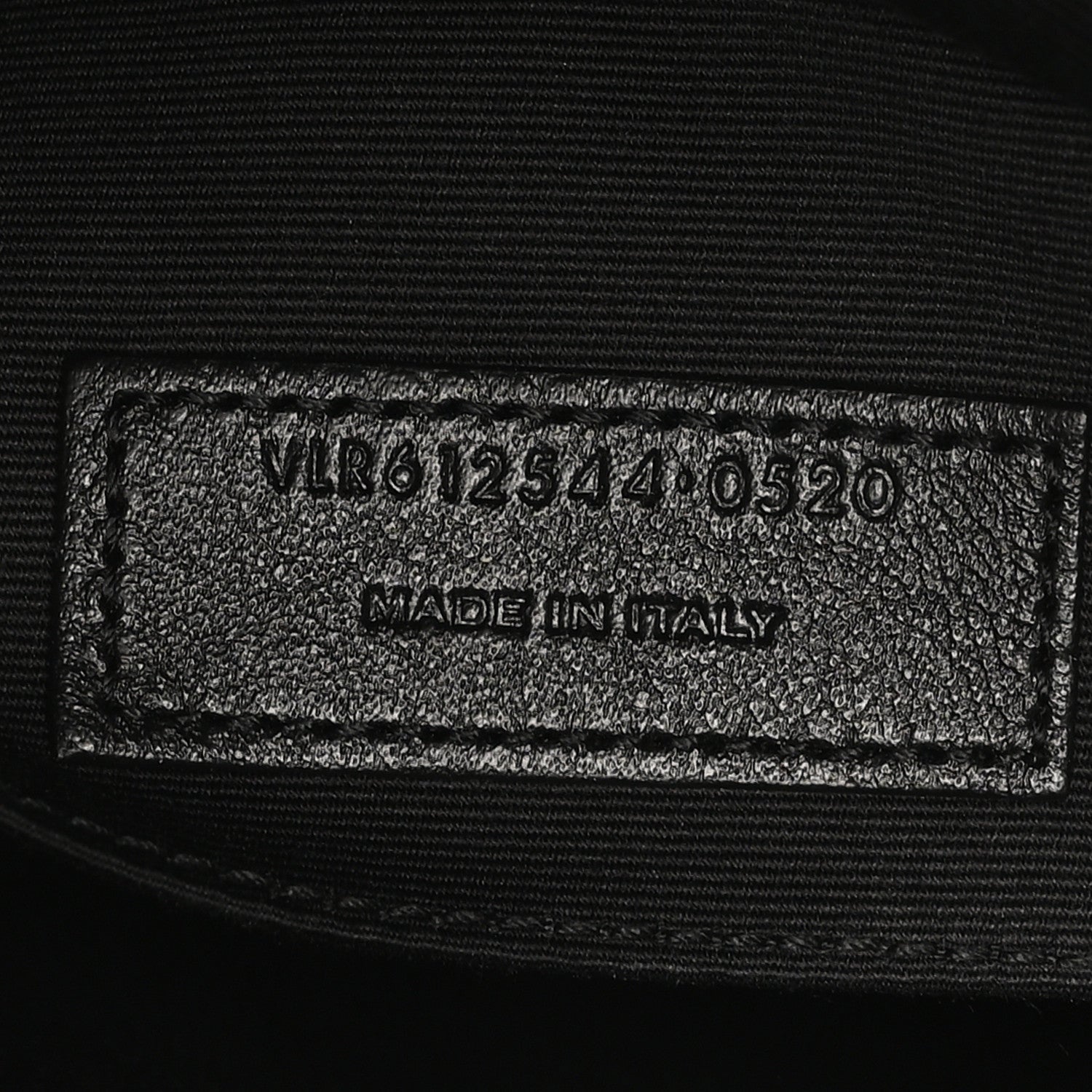 Calfskin Matelasse Monogram Lou Camera Bag Black