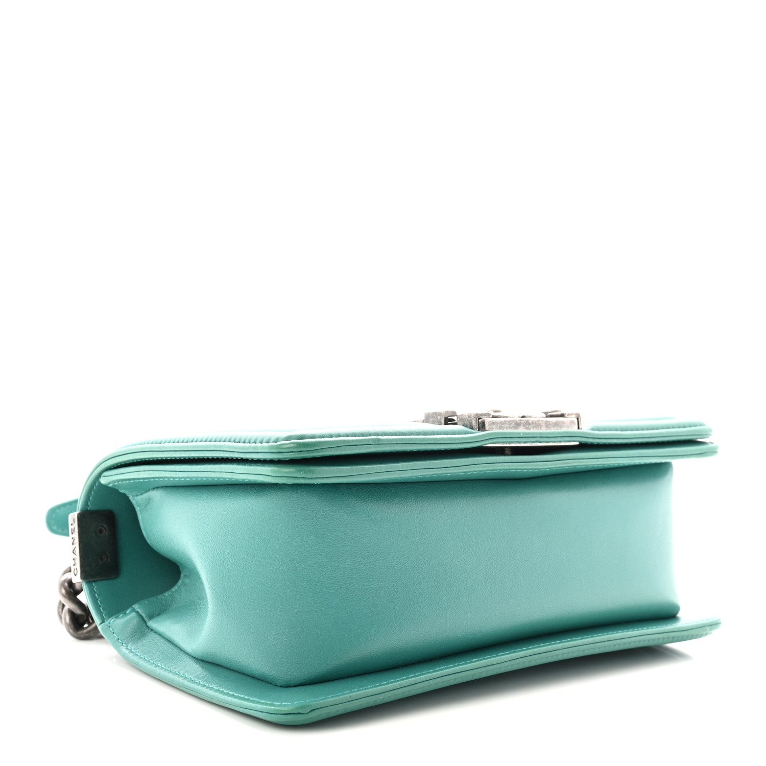 Galuchat Stingray Small Boy Flap Turquoise