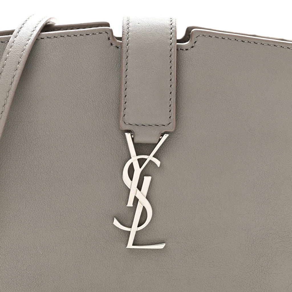 Calfskin Monogram Toy Cabas  Oyster Grey