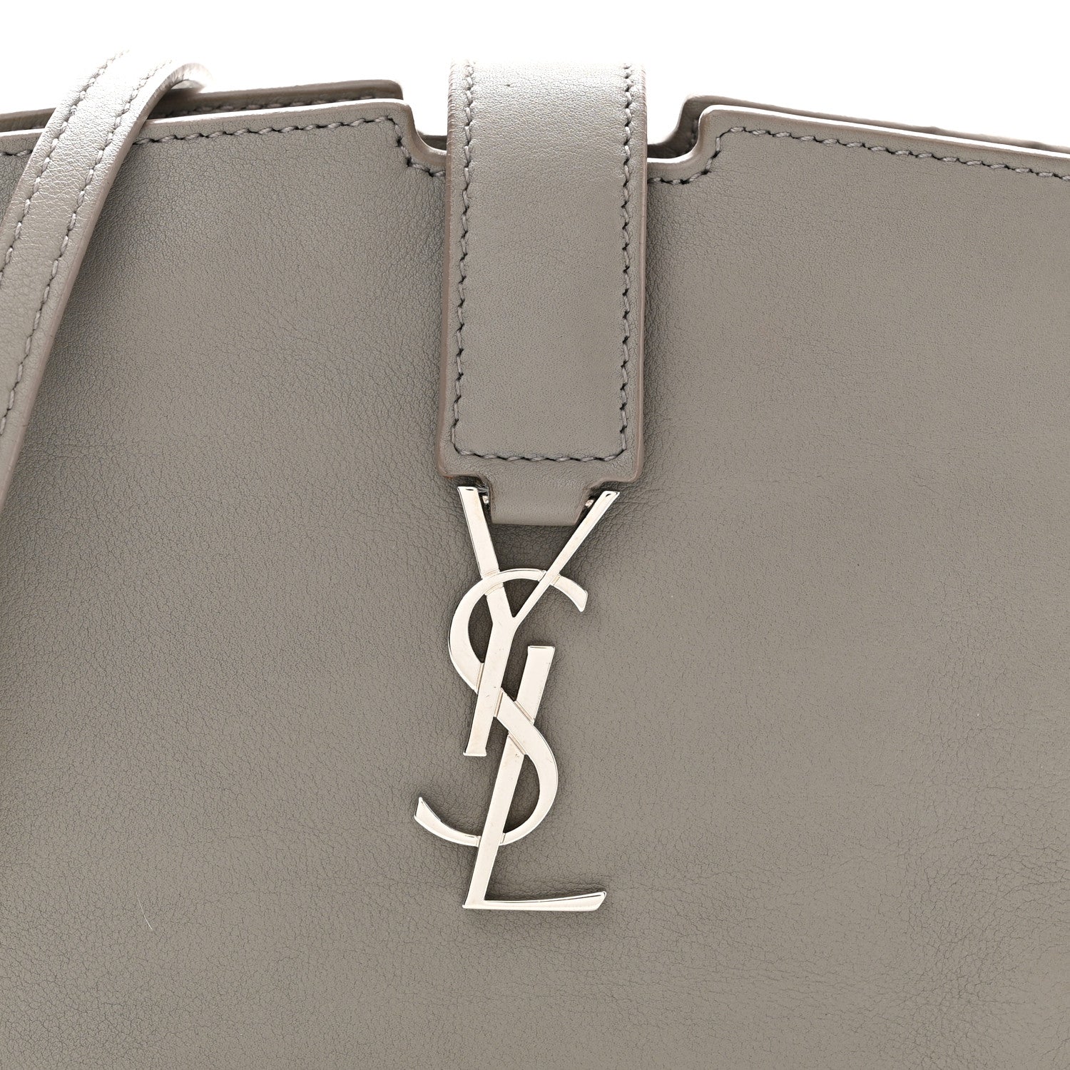 Calfskin Monogram Toy Cabas  Oyster Grey