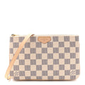 Damier Azur Double Zip Pochette