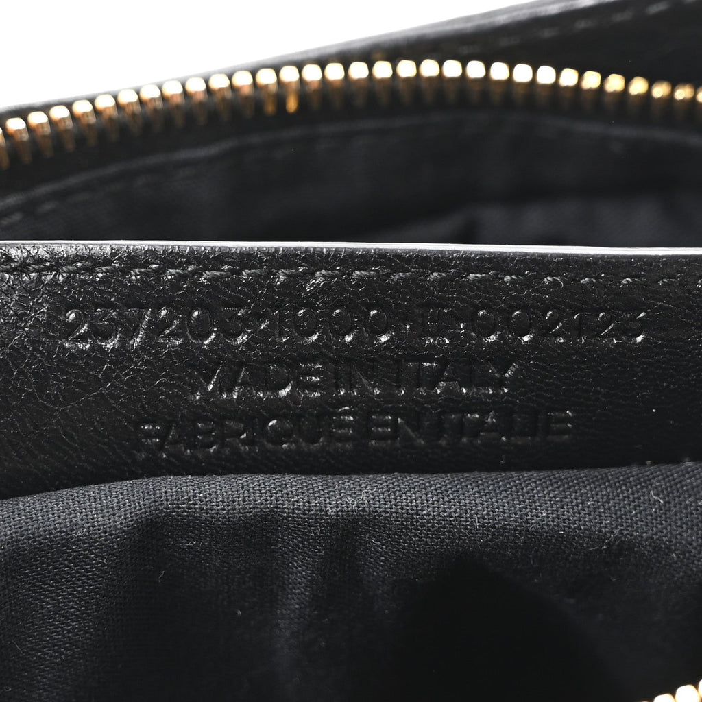 Agneau Giant 12 Gold Hardware Hip Black