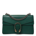 Pebbled Calfskin Small Dionysus Shoulder Bag Emerald