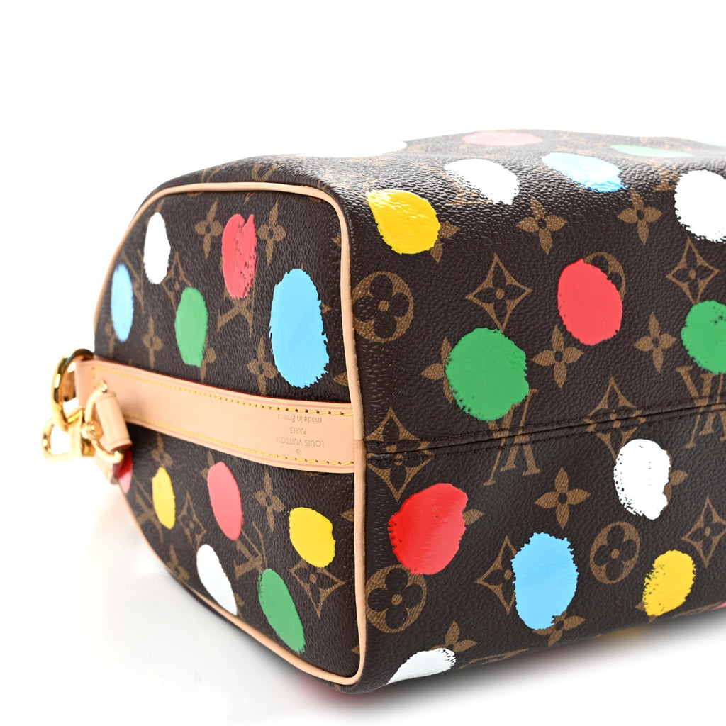 LV X YK Monogram Speedy Bandouliere 25 Multicolor