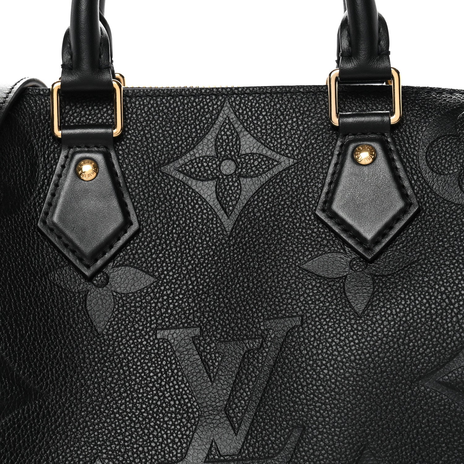 Empreinte Monogram Giant Speedy Bandouliere 25 Black