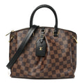 Damier Ebene Odeon Tote PM Black