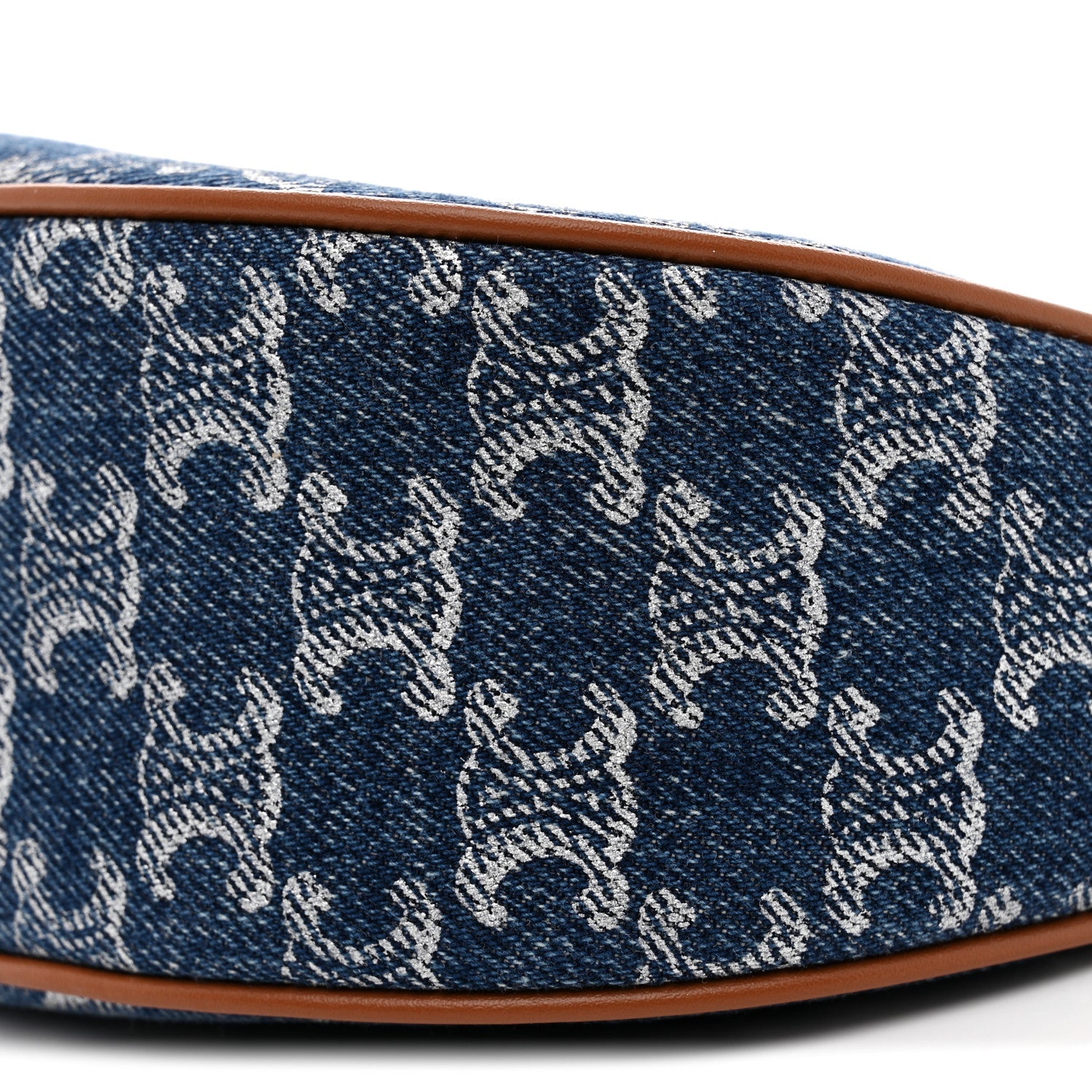 Denim Triomphe Ava Shoulder Bag Blue