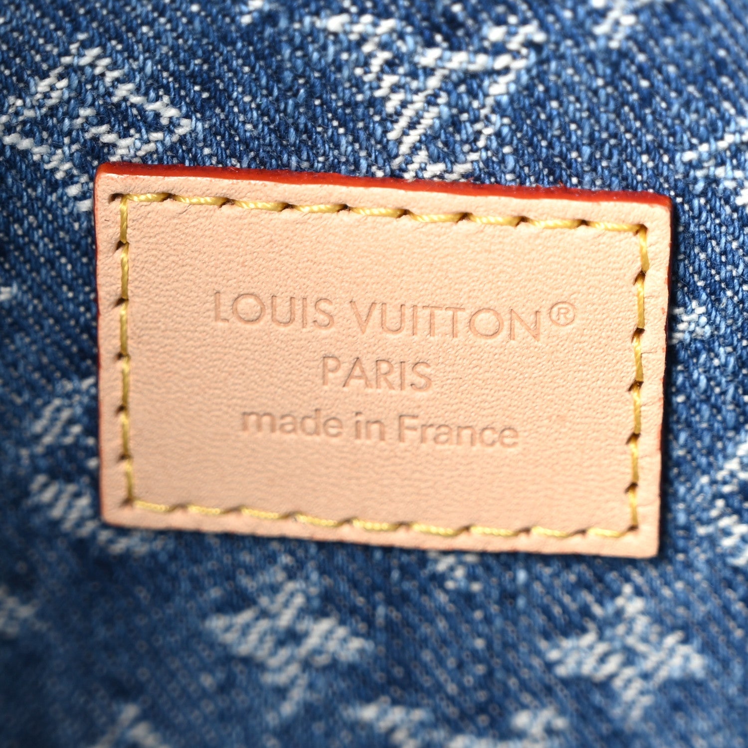 Monogram Denim Onthego PM Blue