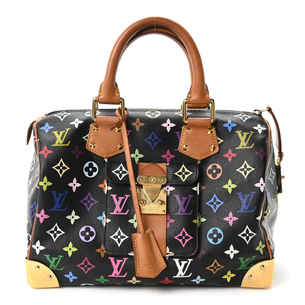 Monogram Multicolor Speedy 30 Black