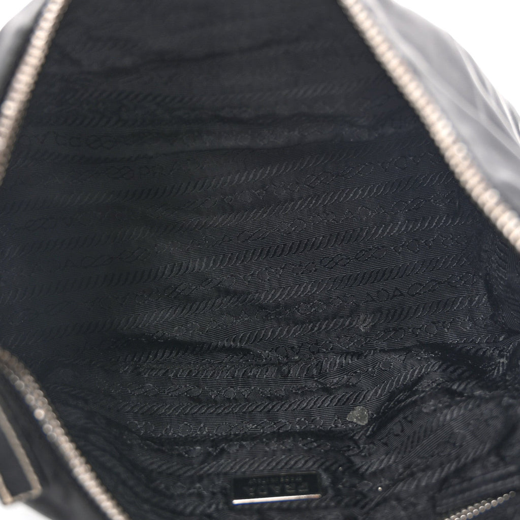Tessuto Nylon Pochette Bag Black