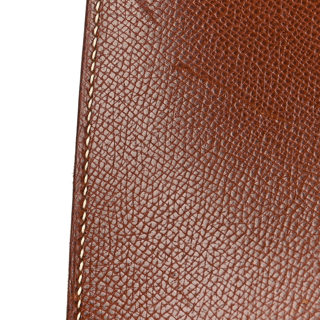 Veau Grain Lisse Kelly Sellier 32 Noisette