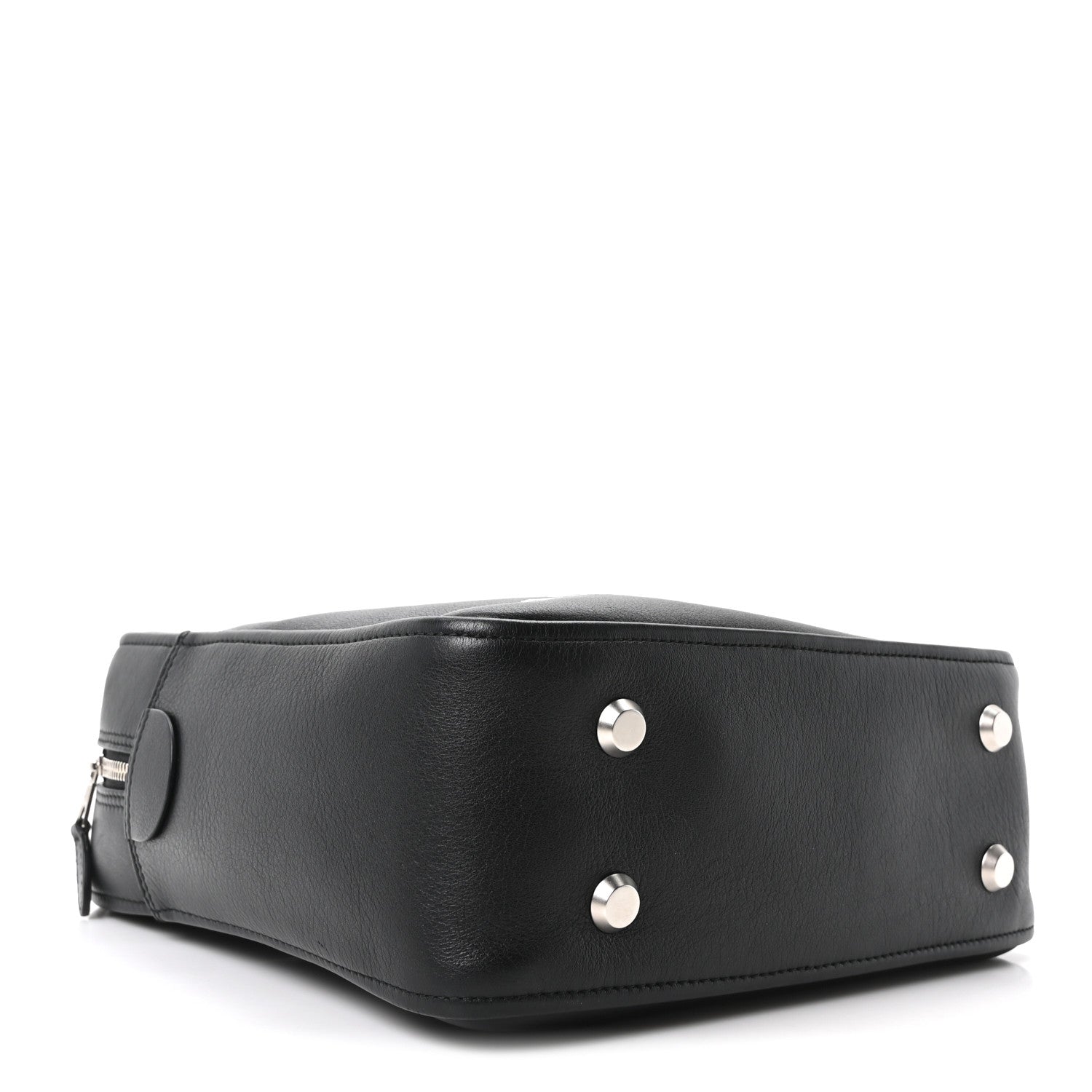 Calfskin S Triangle Duffle Black