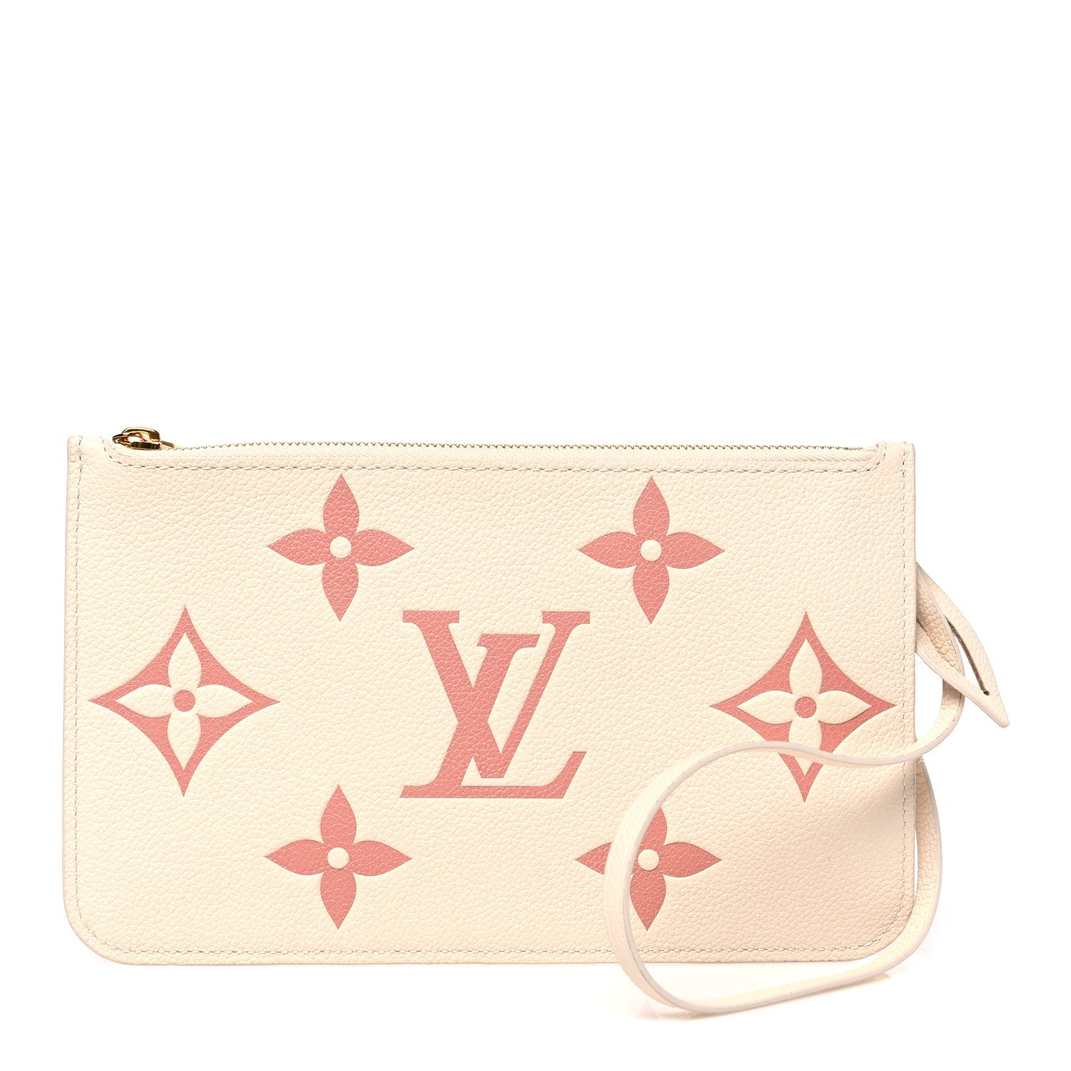 Empreinte Monogram Giant Neverfull MM Pochette Creme Rose Trianon