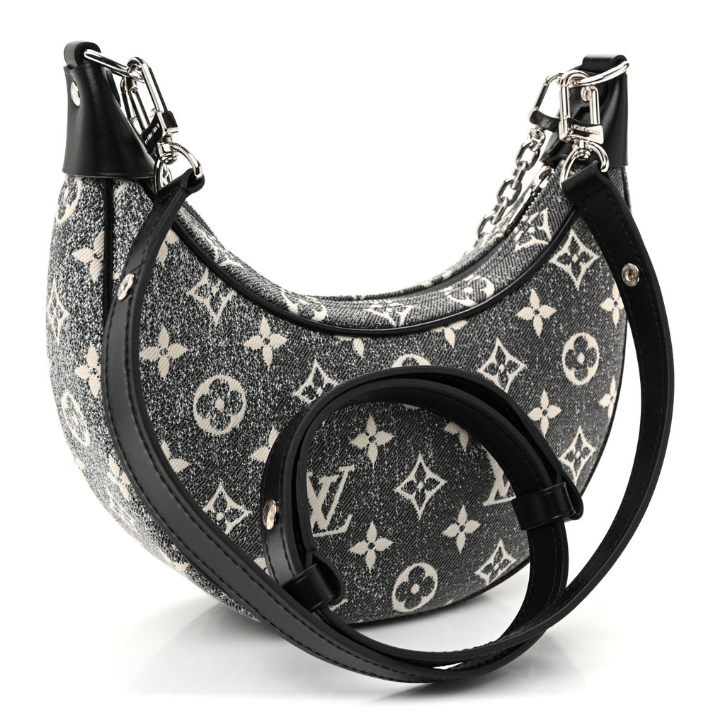Monogram Jacquard Denim Loop Black