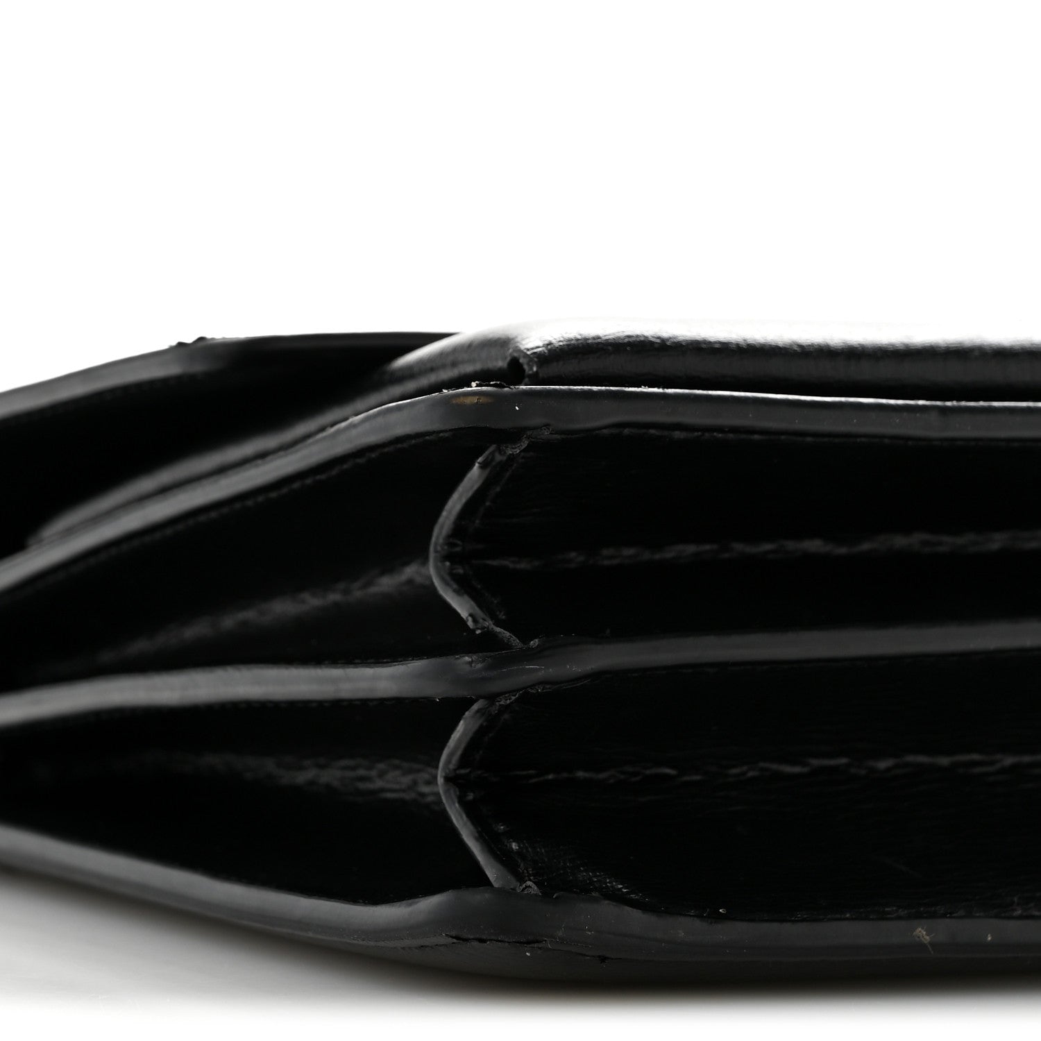 Calfskin Medium Monogram Sunset Satchel Black