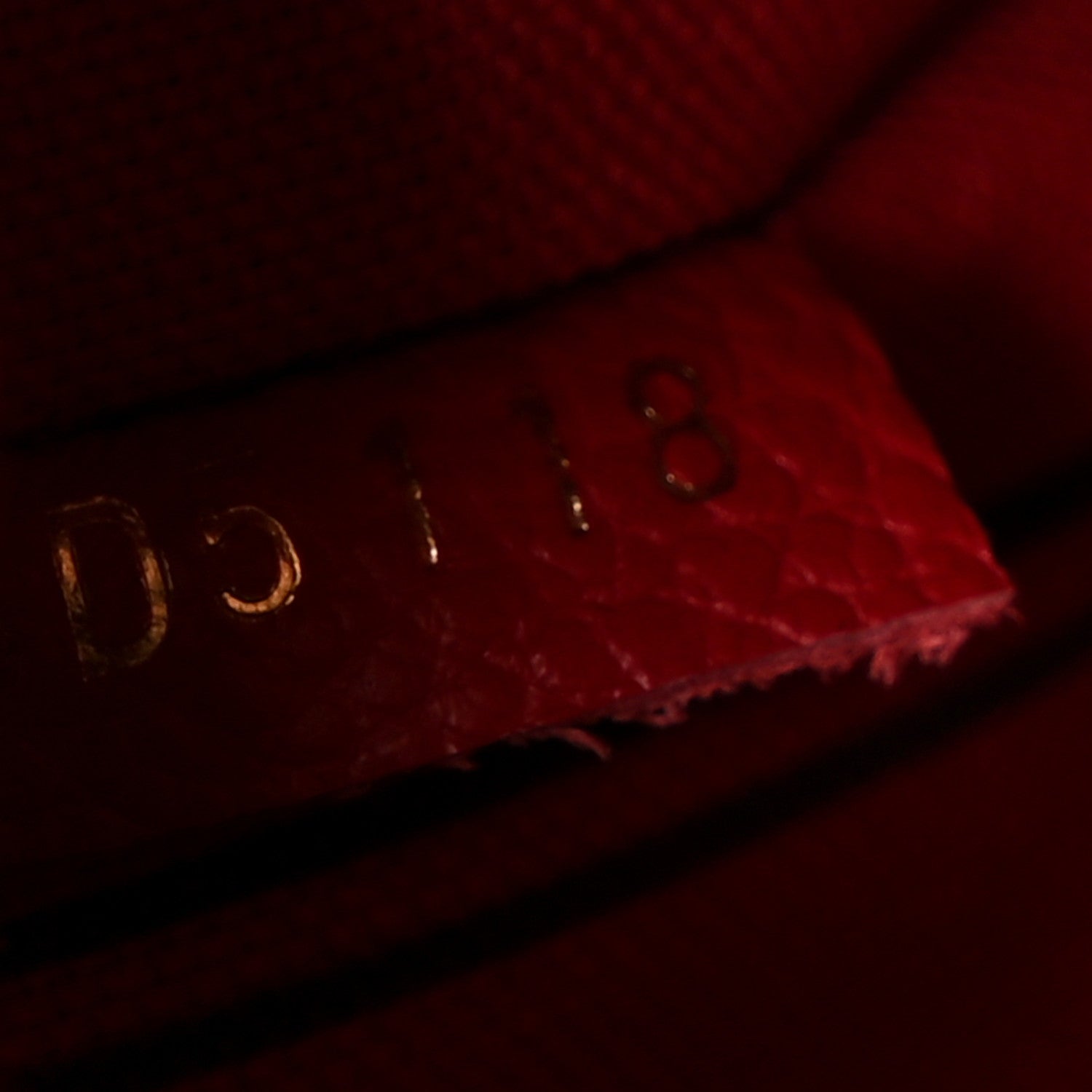 Empreinte Pochette Metis Cherry