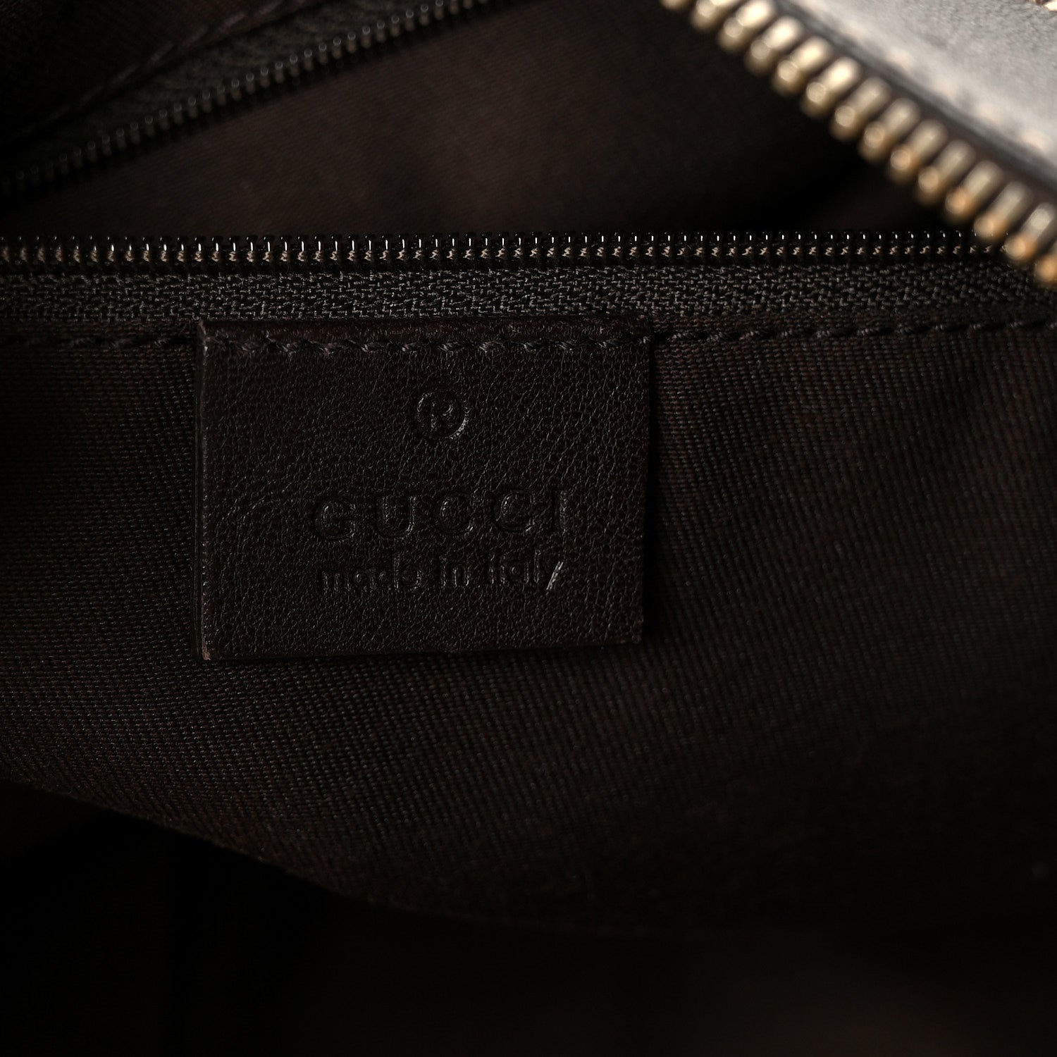 Monogram Small D Gold Ring Messenger Dark Brown