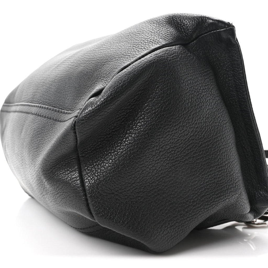 Sugar Goatskin Small Pandora Black