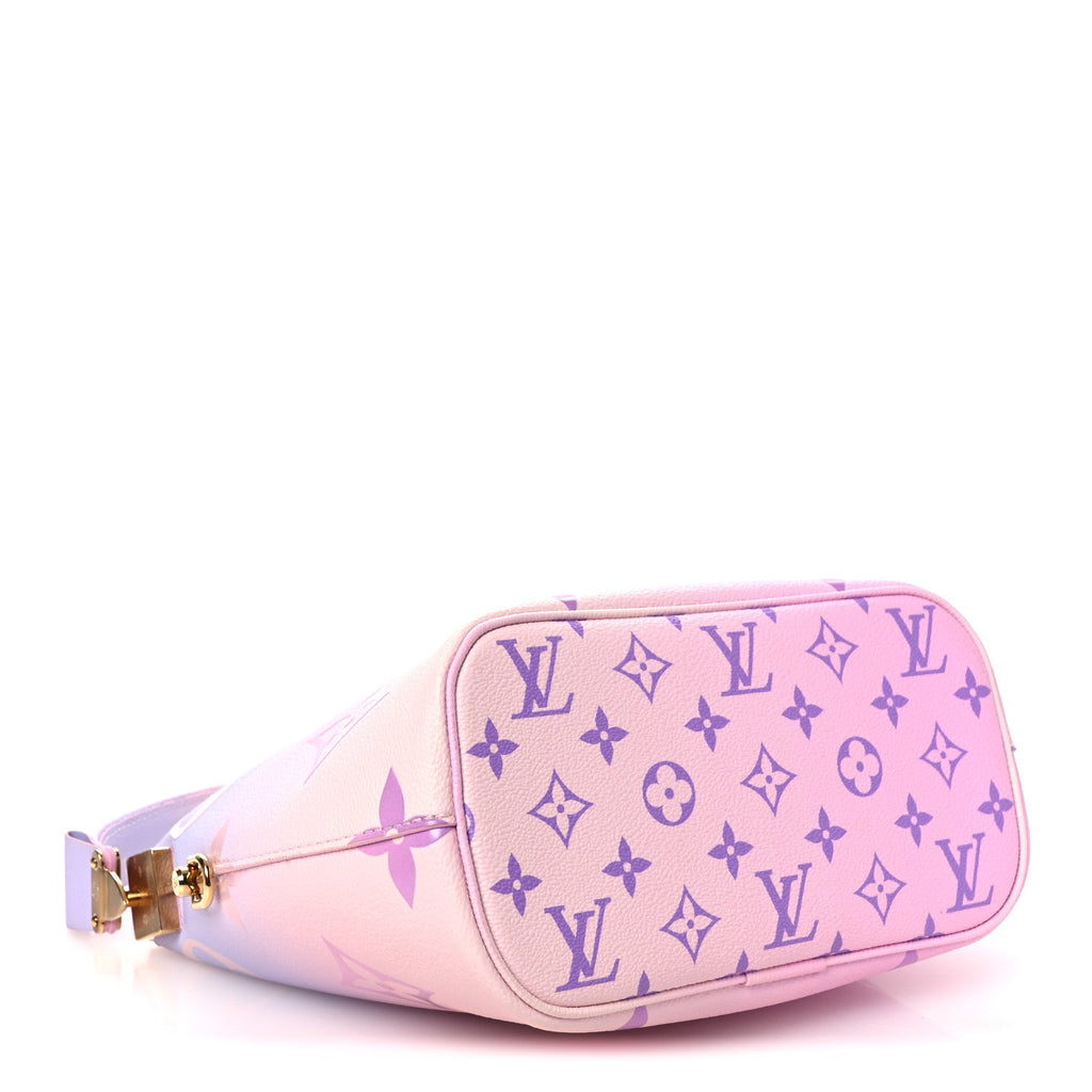 Monogram Giant Spring In The City Marshmallow Hobo PM Sunrise Pastel