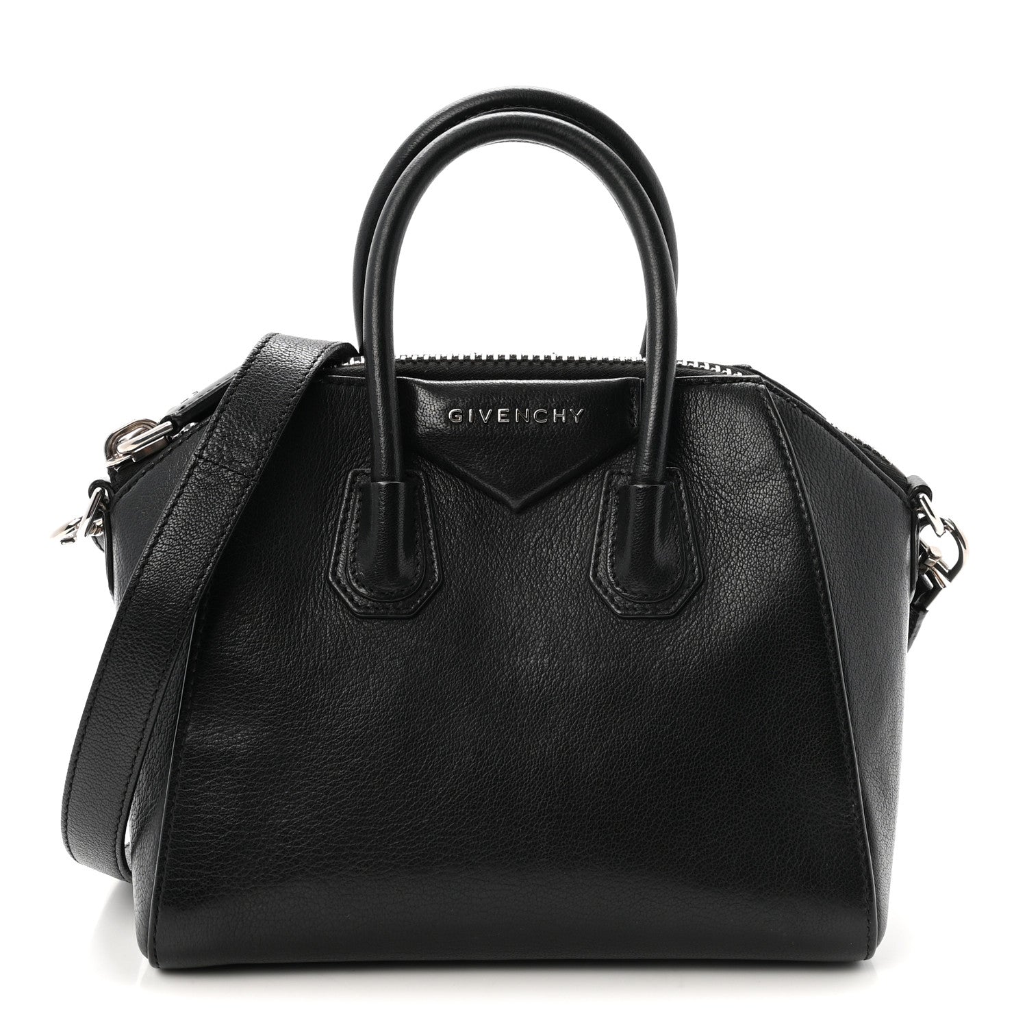 Sugar Goatskin Mini Antigona Black